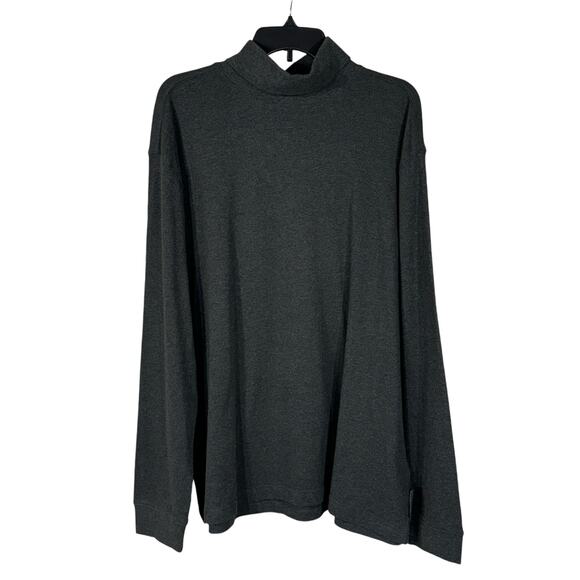 Field & Stream Mens X-Large Turtleneck Shirt Long Sleeve Stretch Pullover Gray - Picture 1 of 6
